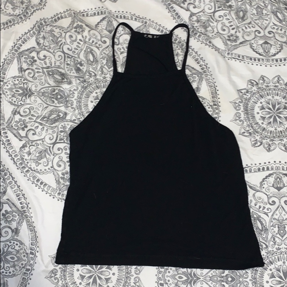 Black Halter Top from Tillys